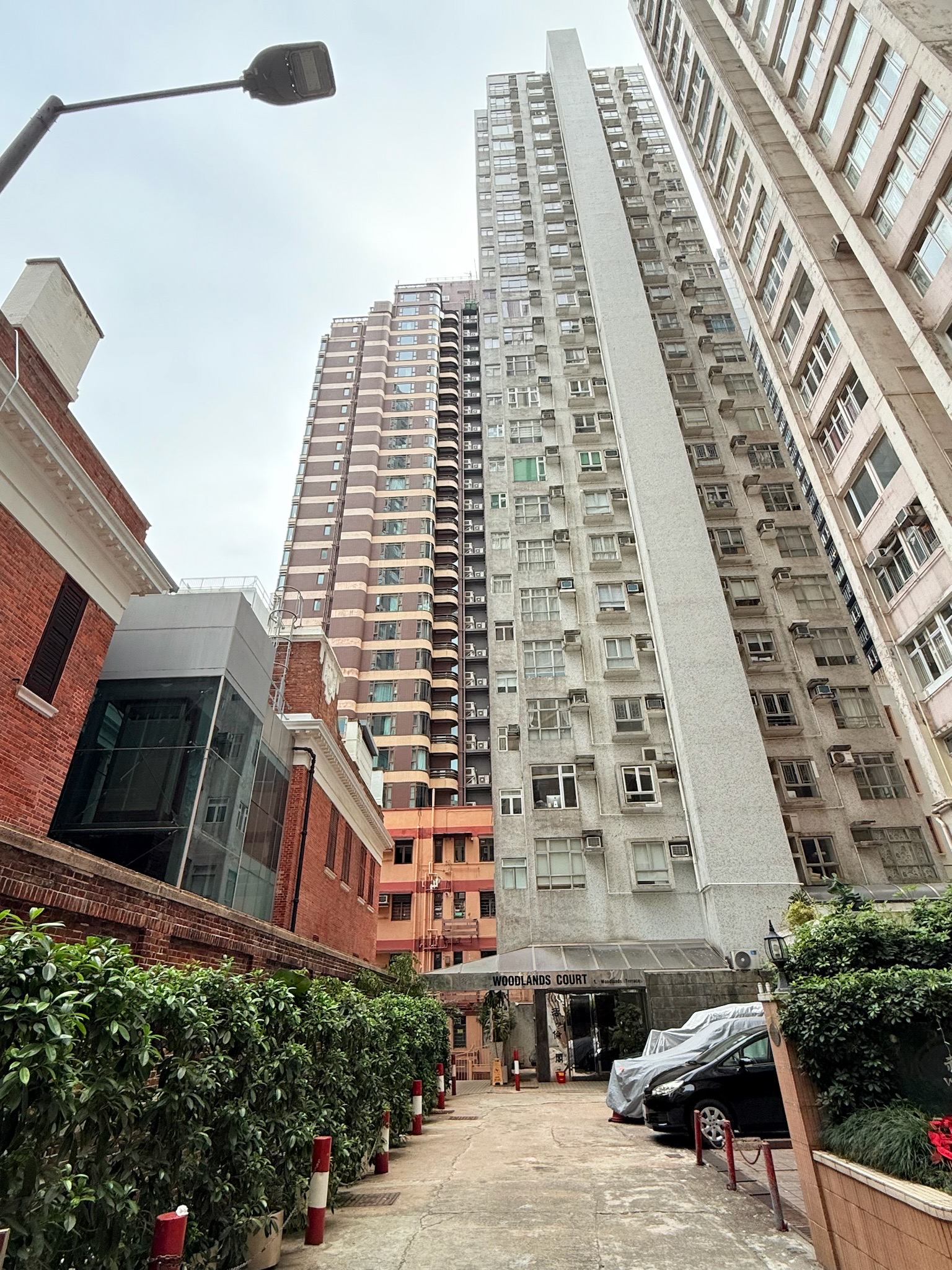 Residential building exterior
