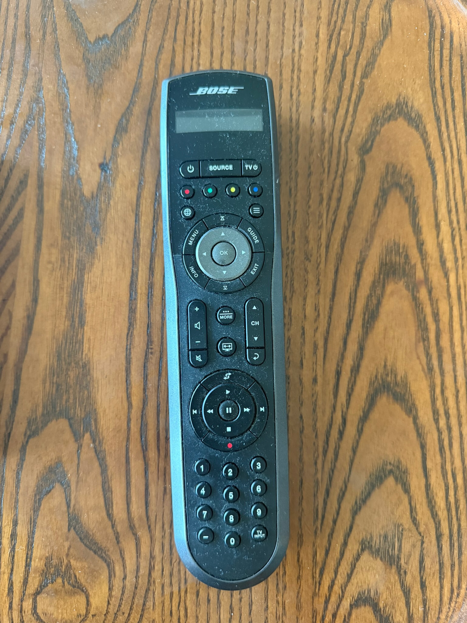 Bose entertainment-center remote control